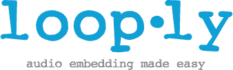 looply - simple audio embedding